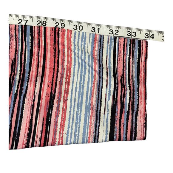 Coral Bay Energy Shirt Women's 1X Multicolor Striped Polyester Stretch Pullover - Picture 6 of 6